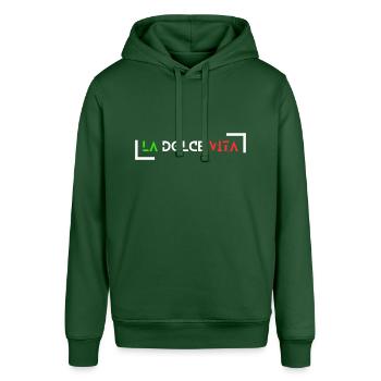 La dolce vita bella italia - Stanley/Stella Unisex Hoodie SOUNDER - Flaschengrün - Vorne - Alina (178cm) & Michal (187cm)