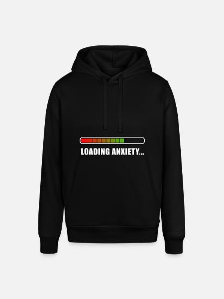 Loading Anxiety... - Stanley/Stella SOUNDER Unisex Hoodie - black