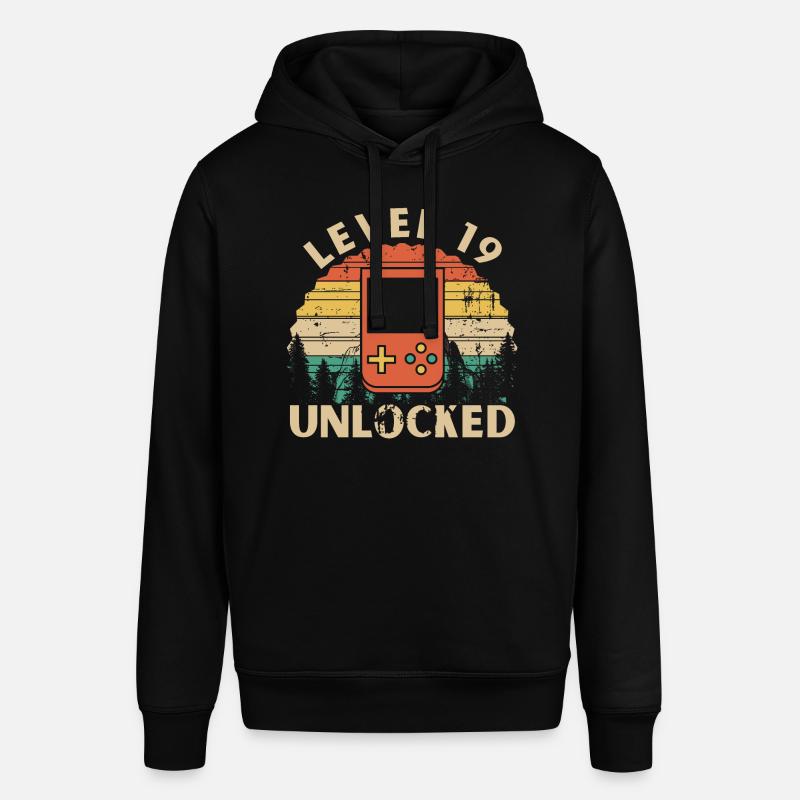 Level 19 Unlocked - Sweat à capuche SOUNDER Stanley/Stella Unisexe - noir