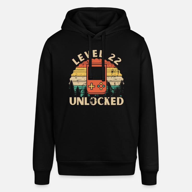 Level 22 Unlocked - Sweat à capuche SOUNDER Stanley/Stella Unisexe - noir