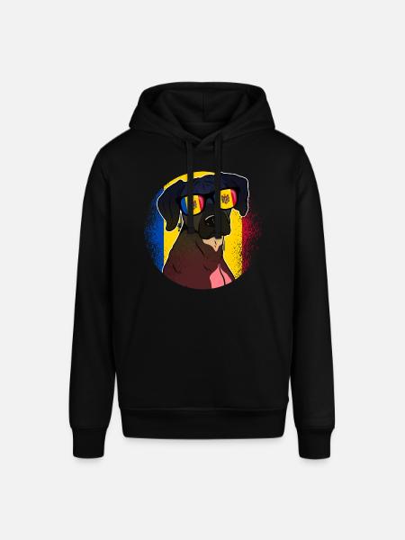 Moldova - Stanley/Stella SOUNDER Unisex Hoodie - black