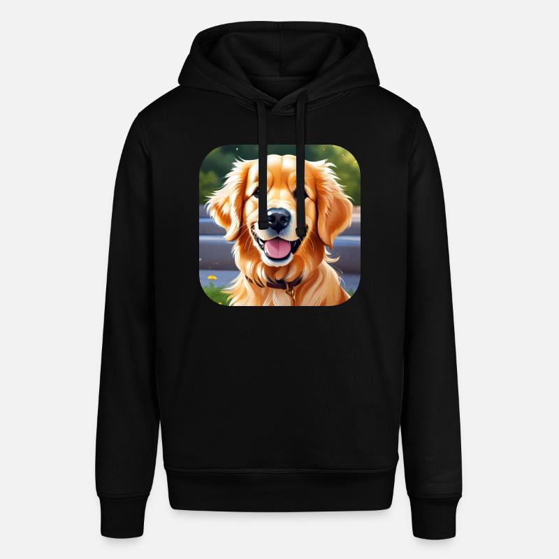 Mignon golden retriever - Sweat à capuche SOUNDER Stanley/Stella Unisexe - noir