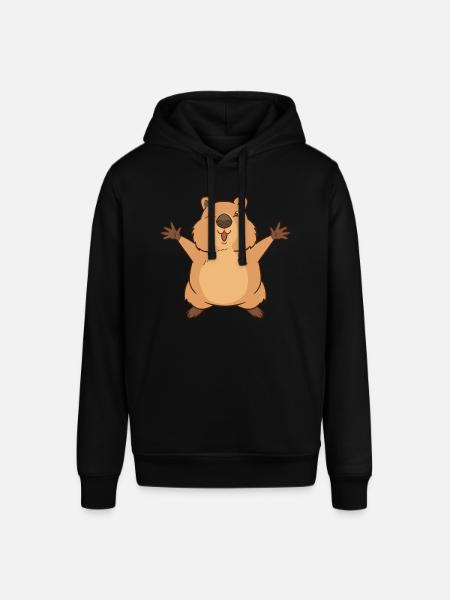 Quokka - wants to embrace. - Stanley/Stella SOUNDER Unisex Hoodie - black