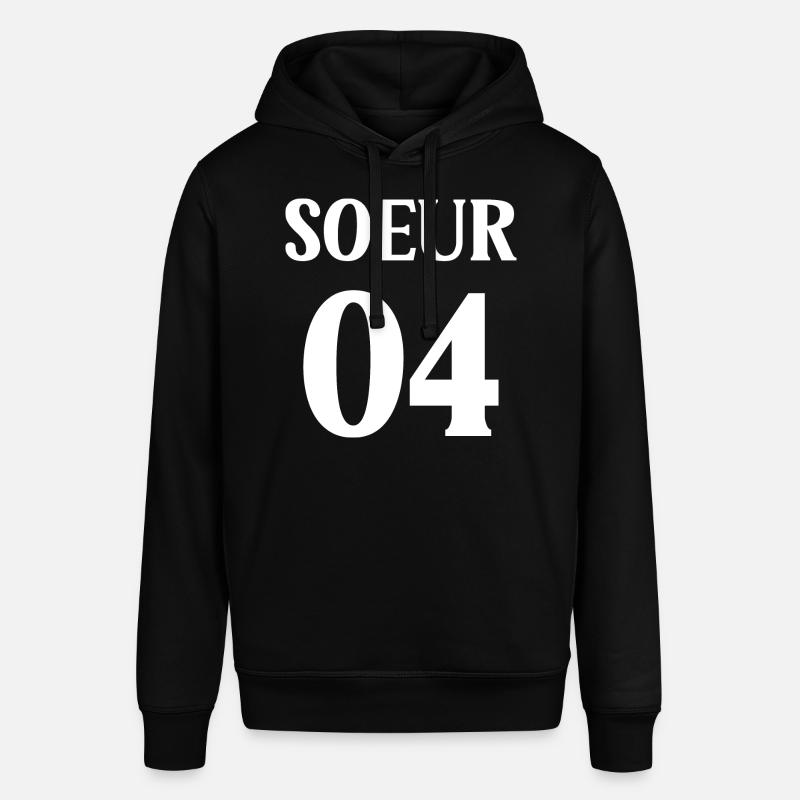 Soeur 04 - Sweat à capuche SOUNDER Stanley/Stella Unisexe - noir