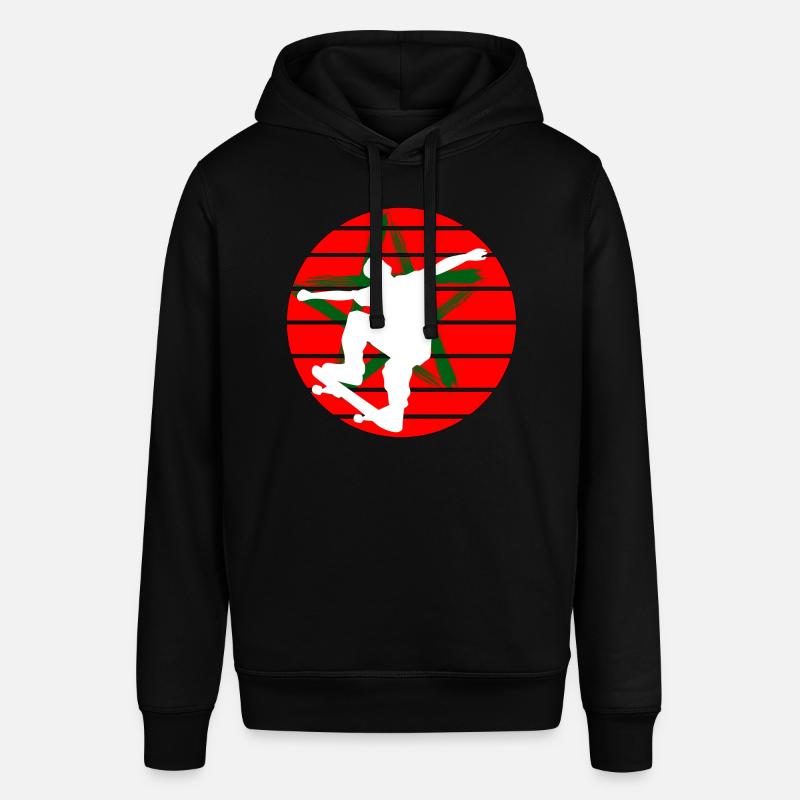 Skateboard Maroc - Sweat à capuche SOUNDER Stanley/Stella Unisexe - noir