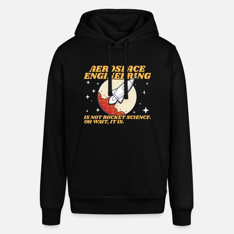 Aerospace Engineering Fun Engineer Student - Stanley/Stella SOUNDER Unisex Hoodie - black