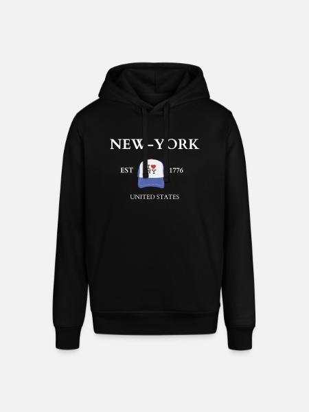 NEW YORK - Sweat à capuche SOUNDER Stanley/Stella Unisexe - noir