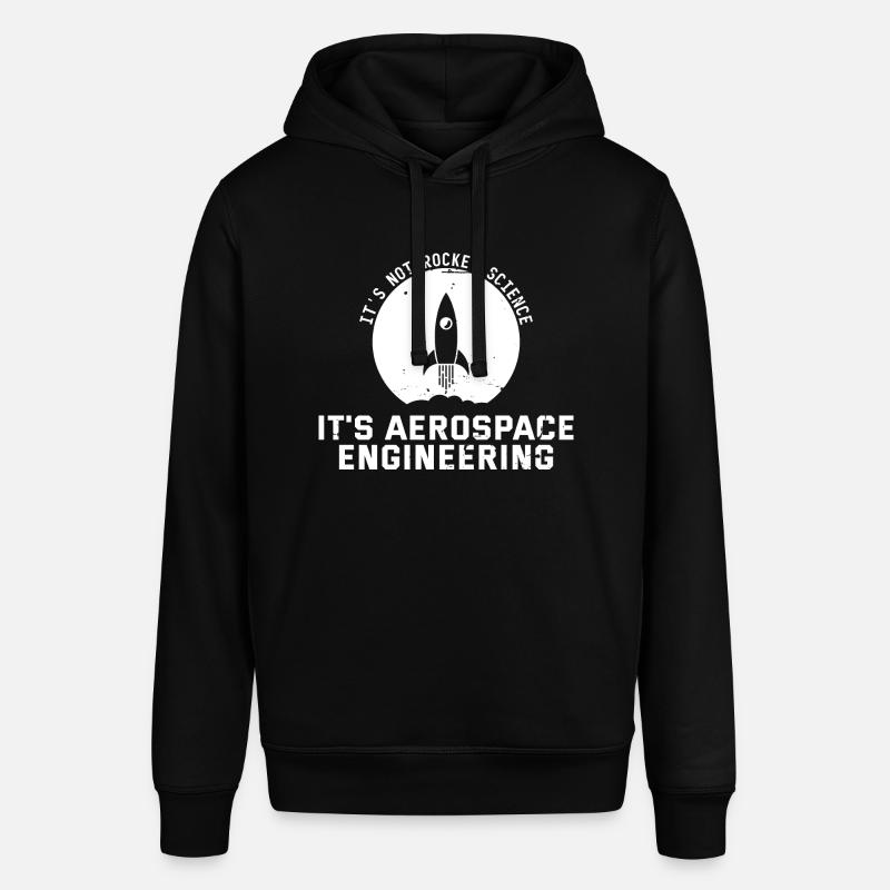 Ingénieur aérospatial Witz - Sweat à capuche SOUNDER Stanley/Stella Unisexe - noir