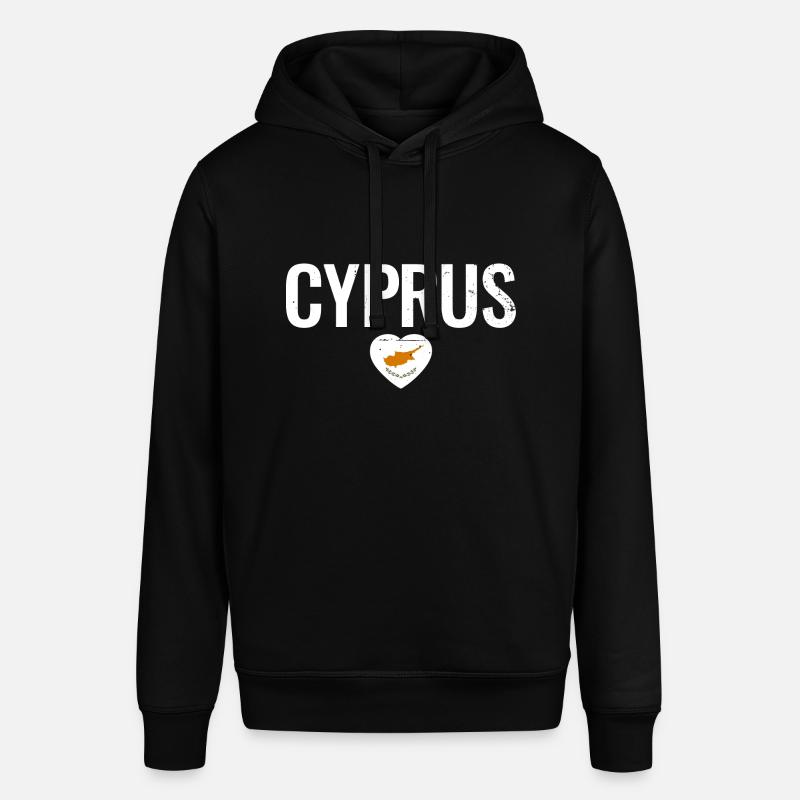 Chypre Drapeau chypriote Chypriote - Sweat à capuche SOUNDER Stanley/Stella Unisexe - noir
