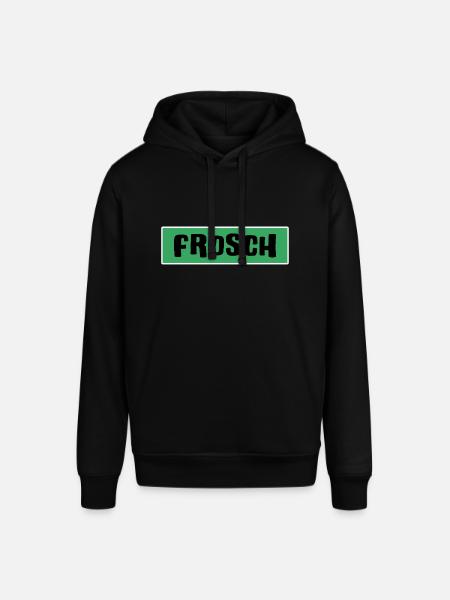 Frosch froschgrüner Froschkönig Prinz-Frosch - Stanley/Stella Unisex Hoodie SOUNDER - Schwarz