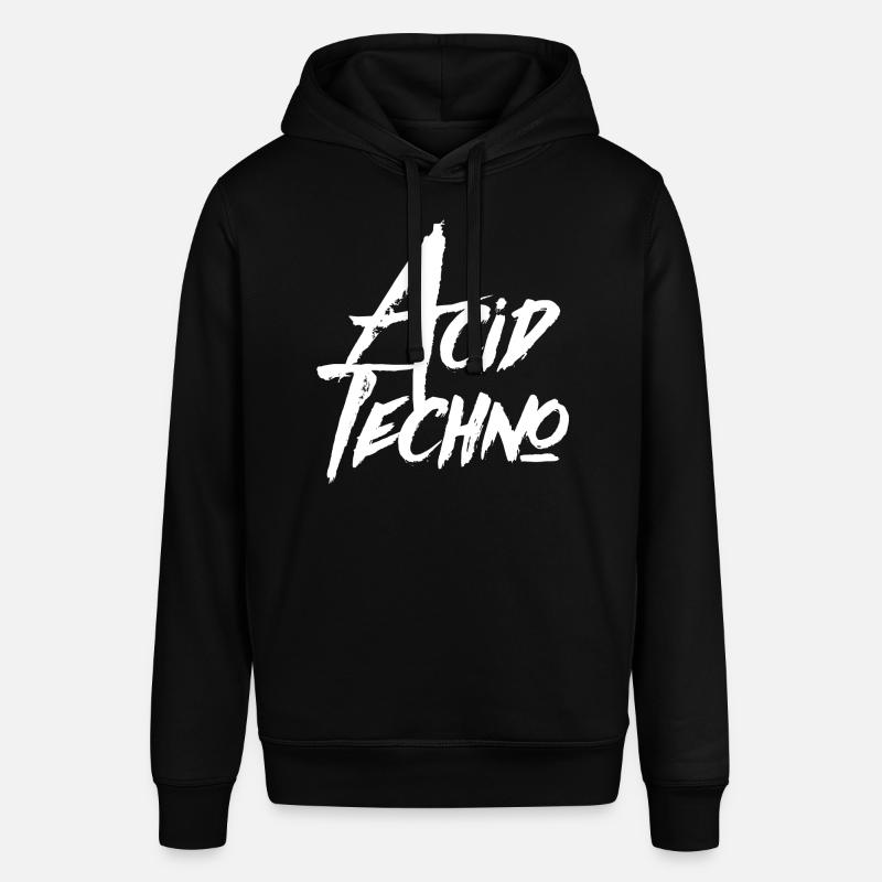 ACID TECHNO ACIDTECHNO - Sweat à capuche SOUNDER Stanley/Stella Unisexe - noir