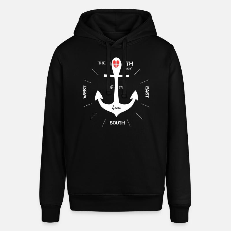 Ancré Danemark Copenhague - Sweat à capuche SOUNDER Stanley/Stella Unisexe - noir