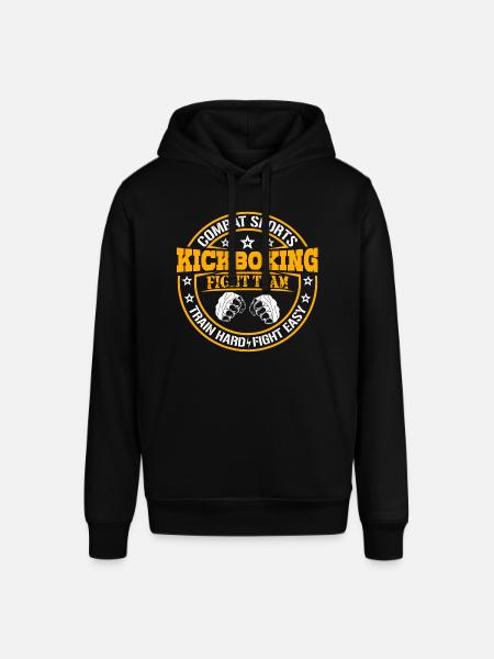 Kickboxing Kickboxing Kickboxing Fight Team - Stanley/Stella SOUNDER Unisex Hoodie - black
