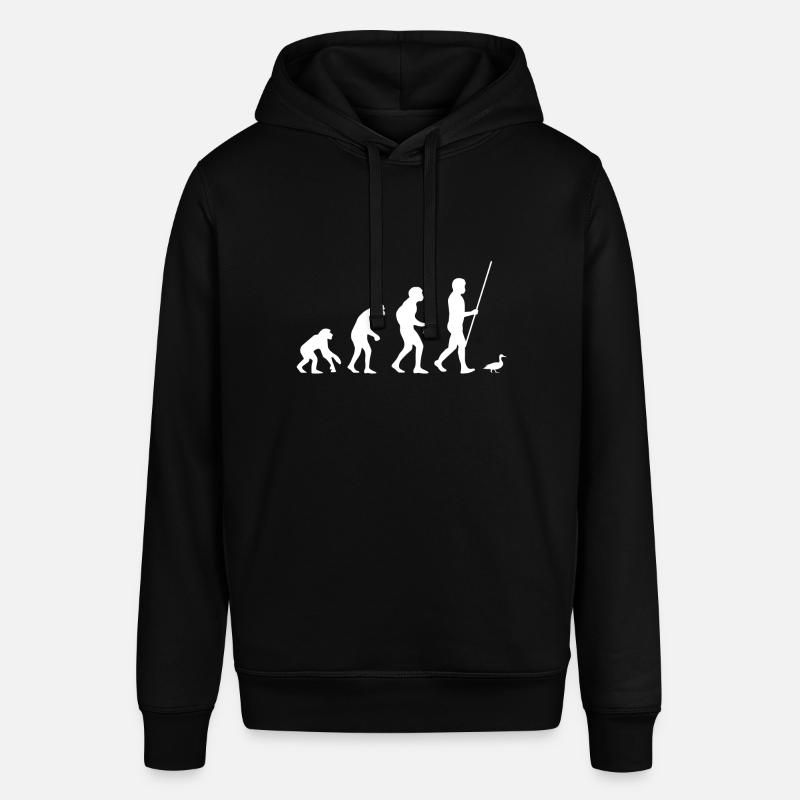 Duck Evolution - Stanley/Stella SOUNDER Unisex Hoodie - black