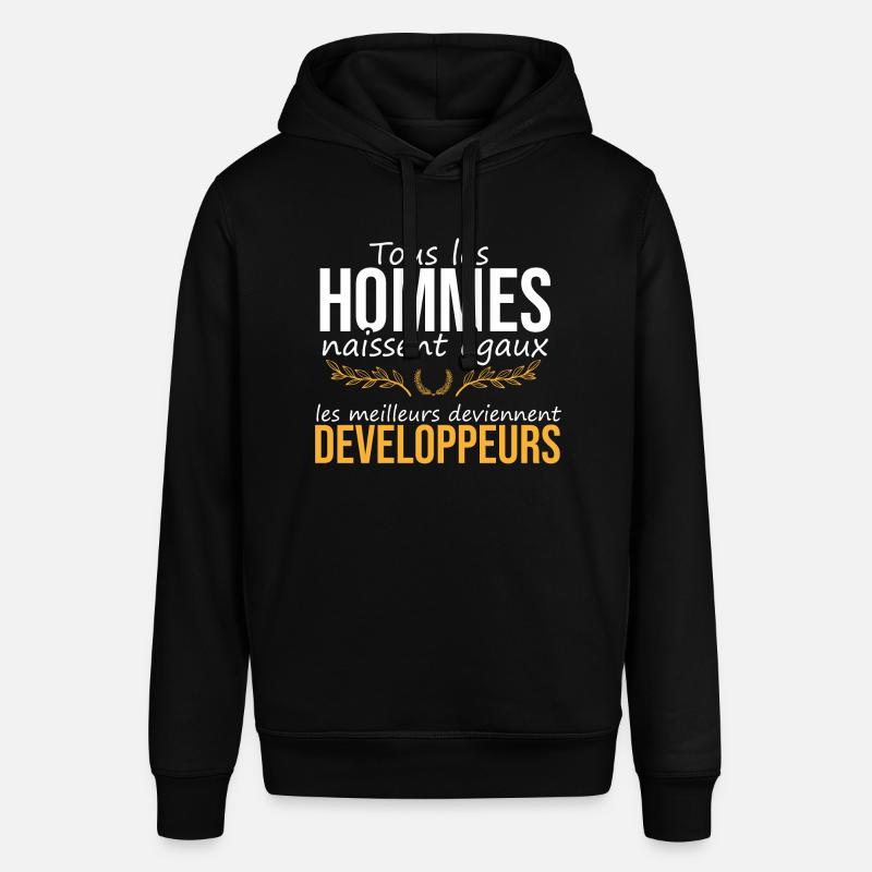 Les meilleurs deviennent développeurs - Sweat à capuche SOUNDER Stanley/Stella Unisexe - noir