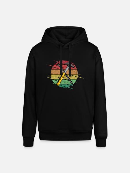 outil marteau et clou - Sweat à capuche SOUNDER Stanley/Stella Unisexe - noir
