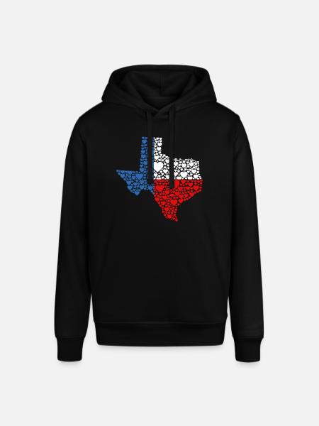 Texas Heart - Stanley/Stella Unisex Hoodie SOUNDER - Schwarz