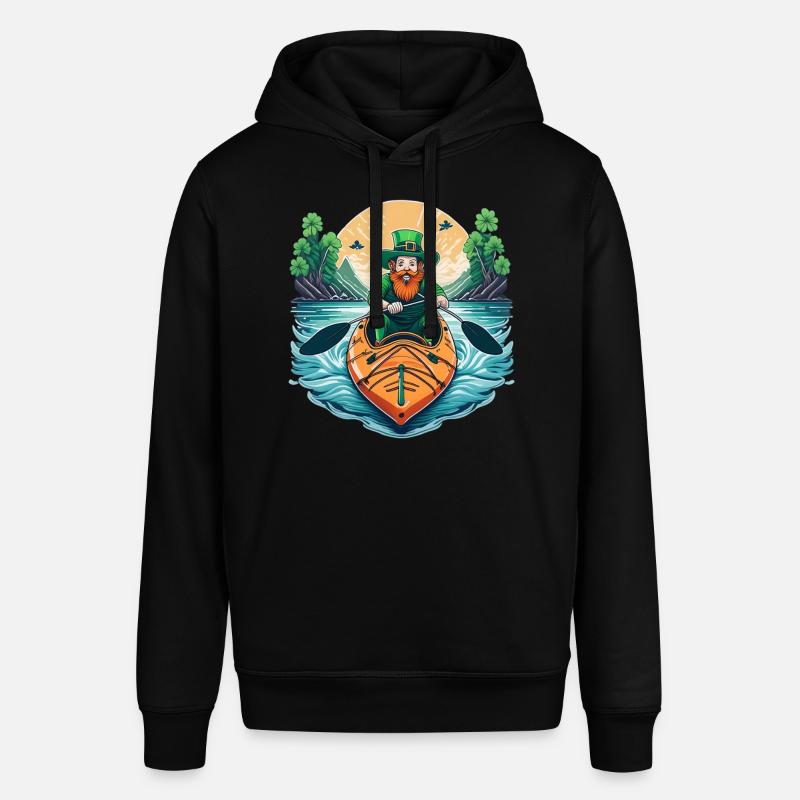 Kayak Trèfle de la Saint-Patrick - Sweat à capuche SOUNDER Stanley/Stella Unisexe - noir