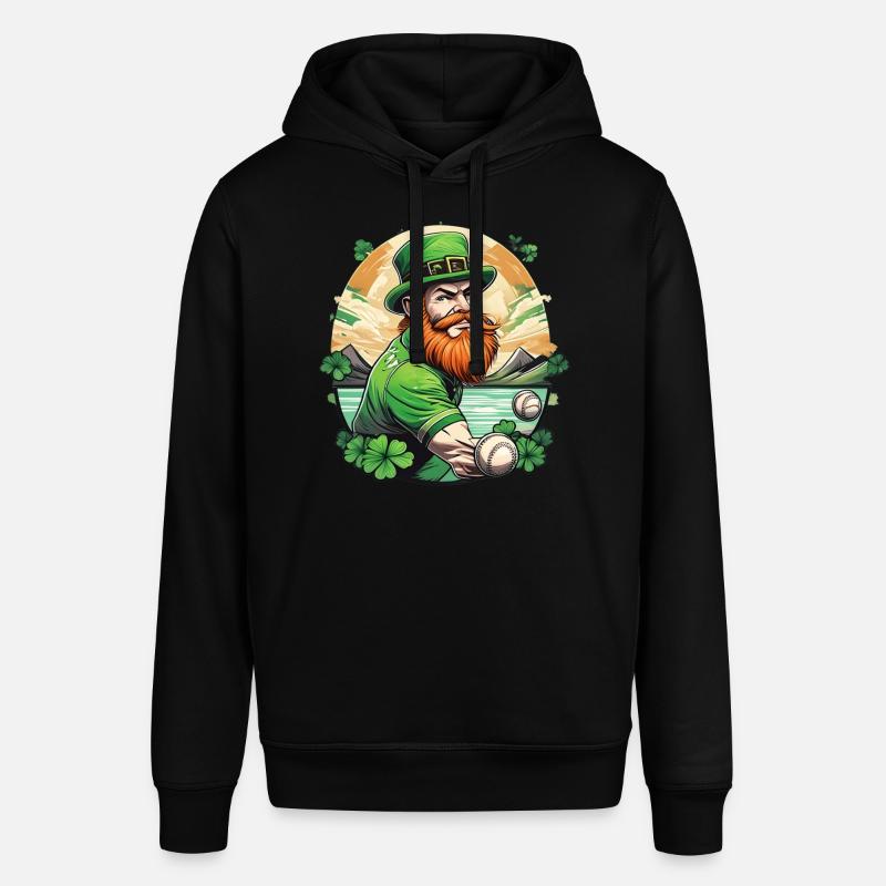 St. Patrick’s Day Shamrock Baseball - Sweat à capuche SOUNDER Stanley/Stella Unisexe - noir