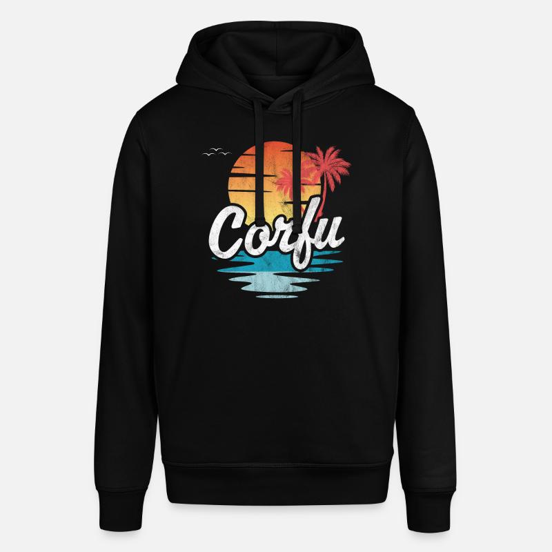 Corfou - Sweat à capuche SOUNDER Stanley/Stella Unisexe - noir