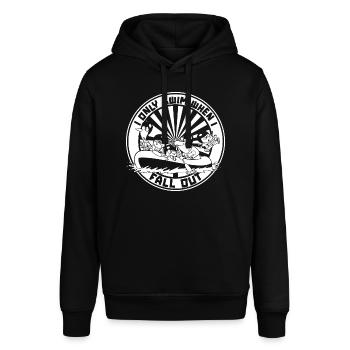 Rafting Wildwasser Kanu Kajak - Stanley/Stella Unisex Hoodie SOUNDER - Schwarz - Vorne - Alina (178cm) & Michal (187cm)