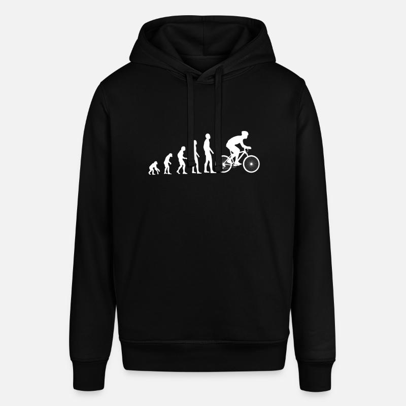 Fahrrad Evolution - Stanley/Stella Unisex Hoodie SOUNDER - Schwarz