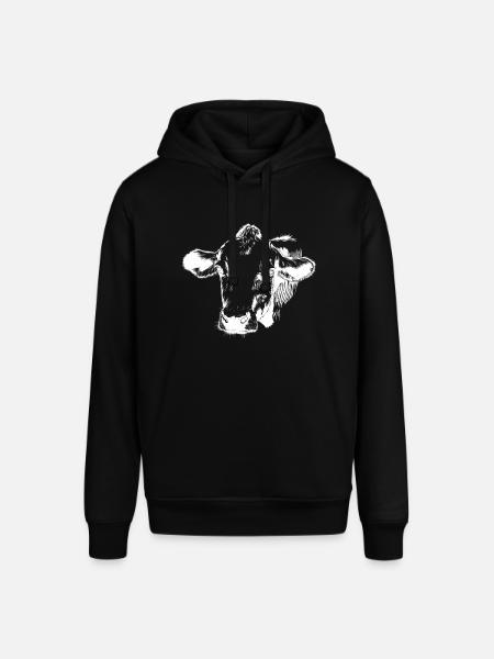 Cow head - Stanley/Stella SOUNDER Unisex Hoodie - black