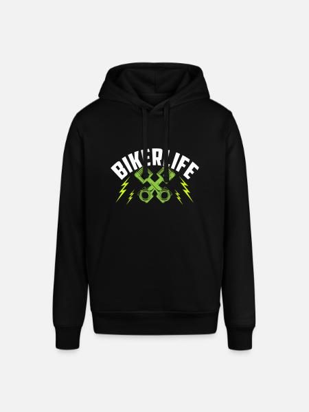 Bikerlife | Farben änderbar - Stanley/Stella Unisex Hoodie SOUNDER - Schwarz