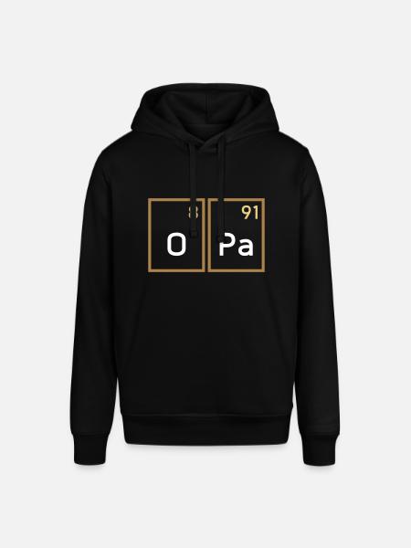 Opa (Sauerstoff, Palladium) - Stanley/Stella Unisex Hoodie SOUNDER - Schwarz