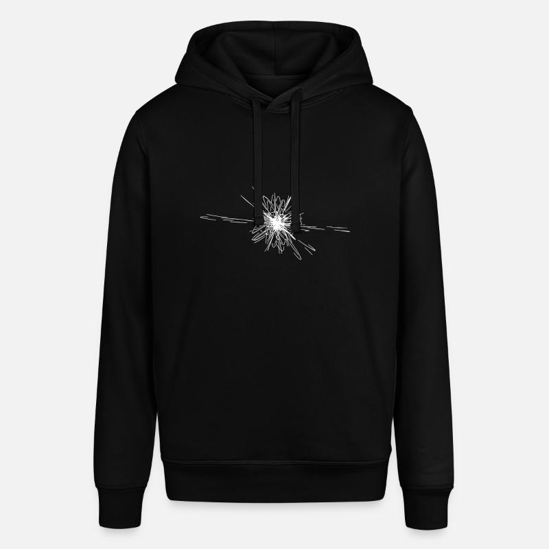 Explosion d’étoiles vectorielles Nova - Sweat à capuche SOUNDER Stanley/Stella Unisexe - noir