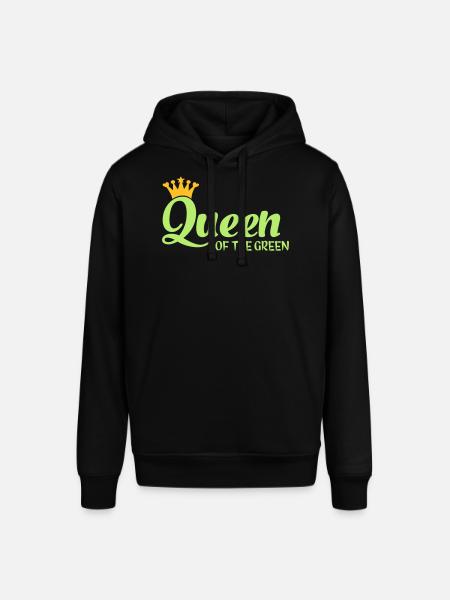 Queen of the Green - Stanley/Stella SOUNDER Unisex Hoodie - black
