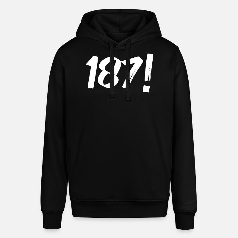 Numéros Un Huit Sept - Sweat à capuche SOUNDER Stanley/Stella Unisexe - noir