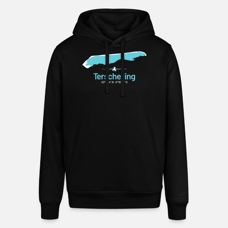 Terschelling | Carte de conception - Sweat à capuche SOUNDER Stanley/Stella Unisexe - noir