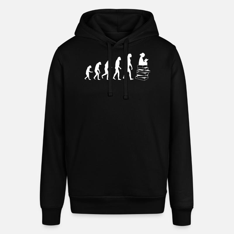Read Evolution white - Stanley/Stella Unisex Hoodie SOUNDER - Schwarz