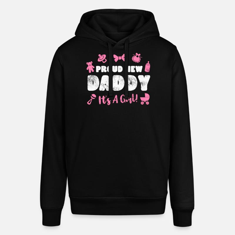 Père Paternité bébé naissance - Sweat à capuche SOUNDER Stanley/Stella Unisexe - noir