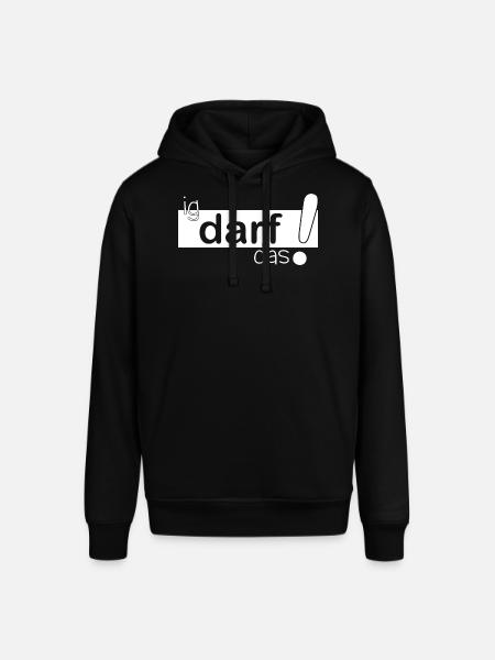 ig darf das! - Stanley/Stella Unisex Hoodie SOUNDER - Schwarz