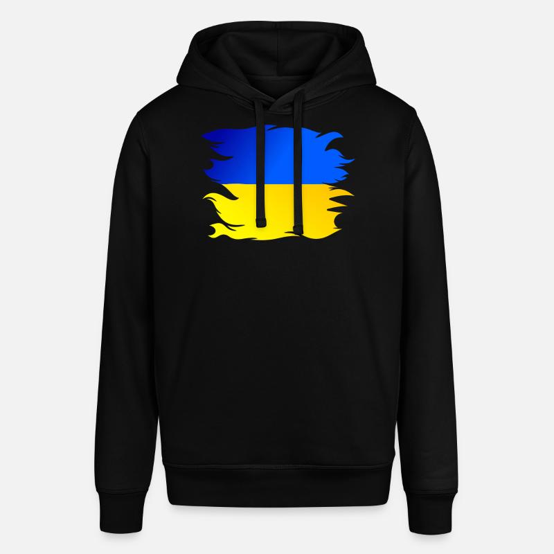 Drapeau de l’Ukraine Drapeau - Sweat à capuche SOUNDER Stanley/Stella Unisexe - noir