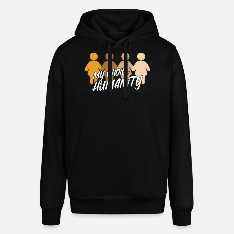 Liberté Amour Paix Déclaration - Sweat à capuche SOUNDER Stanley/Stella Unisexe - noir