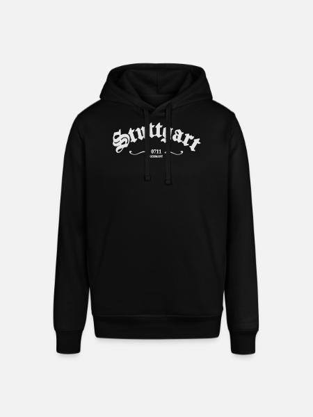 Stuttgart 0711 - Stanley/Stella Unisex Hoodie SOUNDER - Schwarz