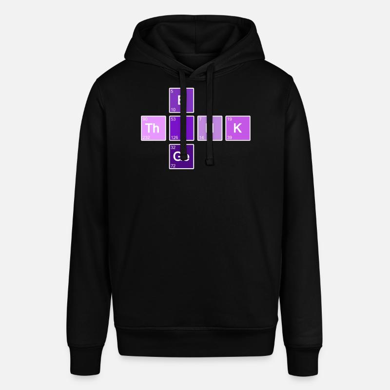 Think Big (Violet) - Sweat à capuche SOUNDER Stanley/Stella Unisexe - noir
