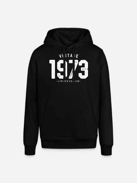 Millésime 1973 Edition Limitée - Sweat à capuche SOUNDER Stanley/Stella Unisexe - noir
