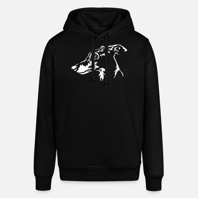 Greyhound Head « Black Edition » - Sweat à capuche SOUNDER Stanley/Stella Unisexe - noir
