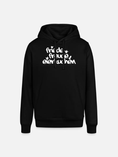 Friede, Freude, Eierkuchen - Stanley/Stella Unisex Hoodie SOUNDER - Schwarz