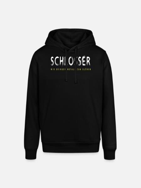 Schlosser Handwerker Design - Stanley/Stella Unisex Hoodie SOUNDER - Schwarz