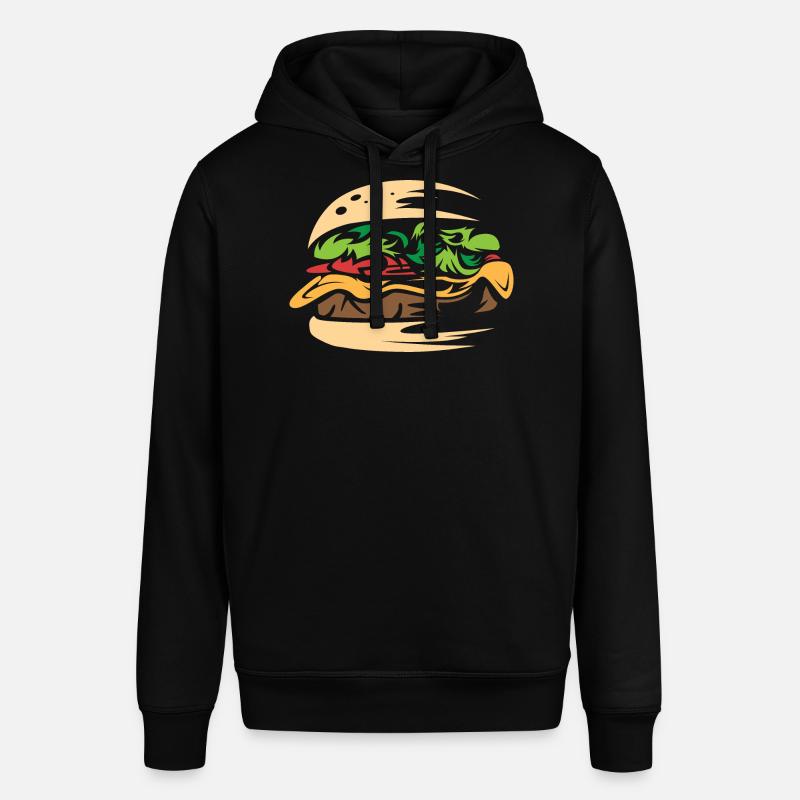 Juicy Burger Smash Restaurant Maison - Sweat à capuche SOUNDER Stanley/Stella Unisexe - noir