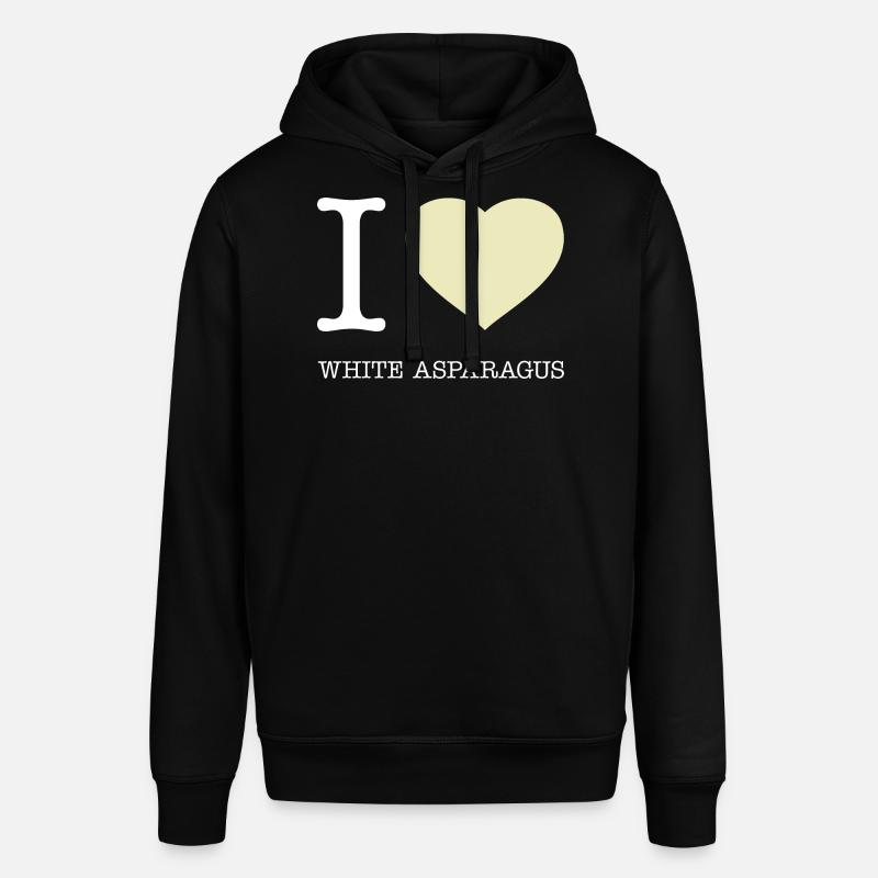 J’AIME LES ASPERGES BLANCHES Spargel - Sweat à capuche SOUNDER Stanley/Stella Unisexe - noir