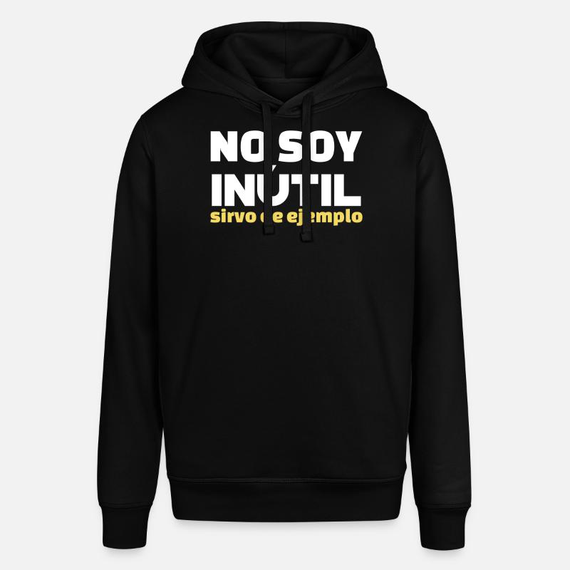No Soy Inutil Servo de Ejemplo - Stanley/Stella Unisex Hoodie SOUNDER - Schwarz