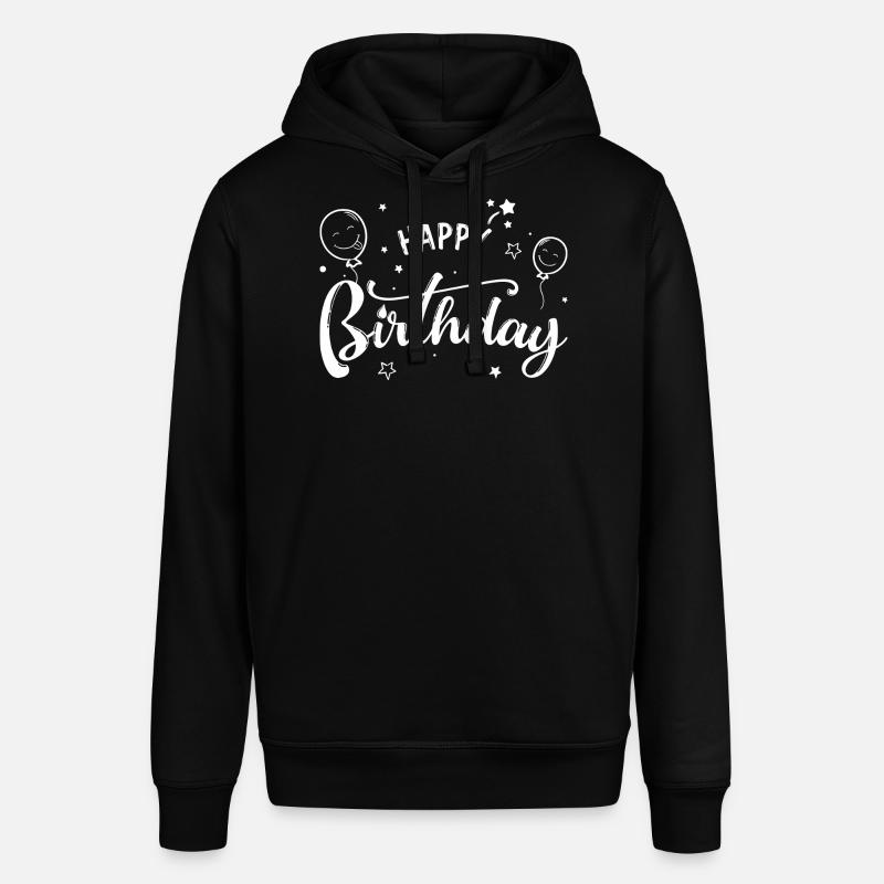 Ballons d’anniversaire Script - Sweat à capuche SOUNDER Stanley/Stella Unisexe - noir