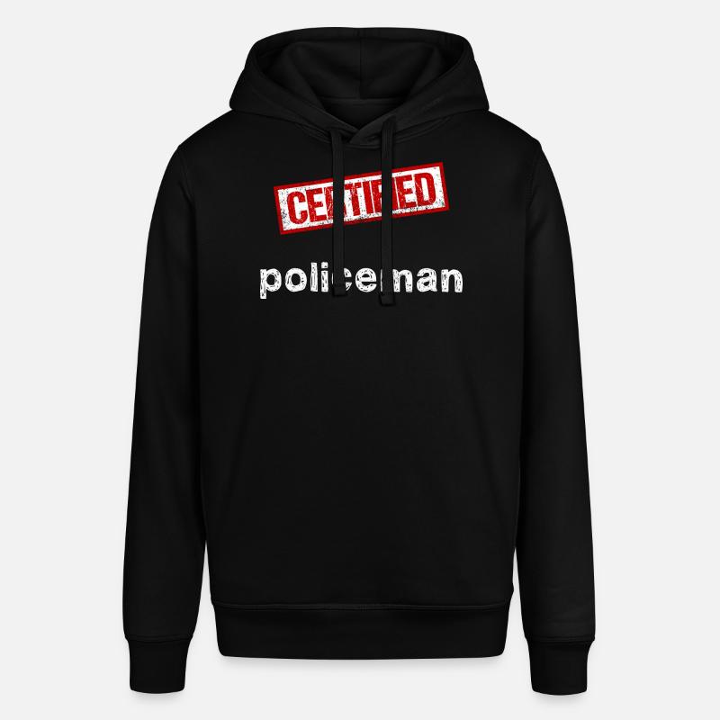 Policier - Sweat à capuche SOUNDER Stanley/Stella Unisexe - noir