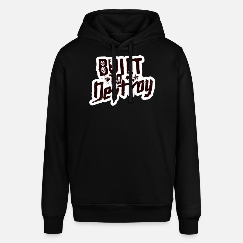 Construit pour détruire - Sweat à capuche SOUNDER Stanley/Stella Unisexe - noir